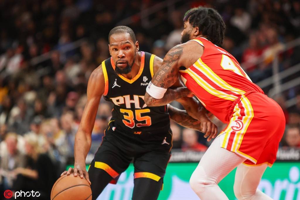 关于篮网大胜老鹰，杜兰特空砍23+8+15的信息